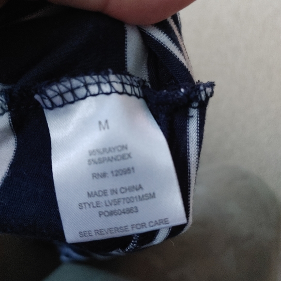 Olive + Oak striped long sleeve shirt - Picture 2 of 4